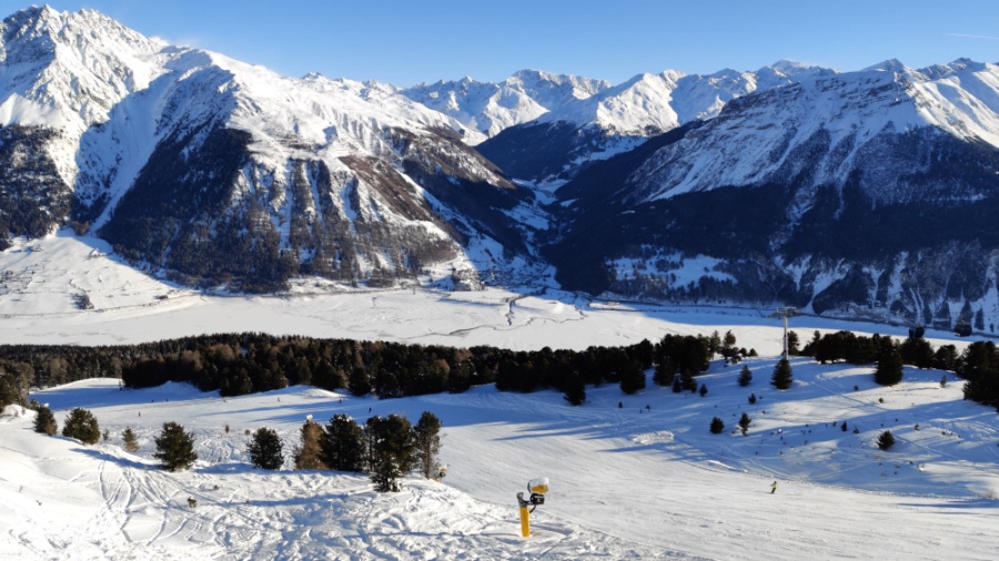 Wintersport in 2-Länder Skiarena -Schöneben.
